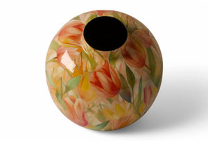 Foto van de bovenzijde van vaas celestial met een opening van 8cm - WinQ