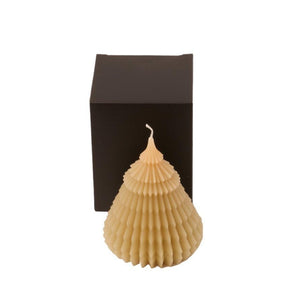 Kaars Kerstboom groot 14cm Soft Geel - WinQ!