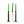 Kandelaar glas 9x26,5cm Zeegroen - WinQ!