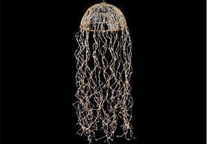 kerst kroonluchter ledlamp 30cm en lengte 125cm