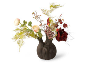 Tulpenvaas Groot Bordeaux / Roze - WinQ!