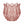 Waxinelichthouder glas pink 7x7 cm met decoratief reliëf - WinQ
