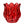 Waxinelichthouder glas rood 7x7 cm met decoratief reliëf - WinQ
