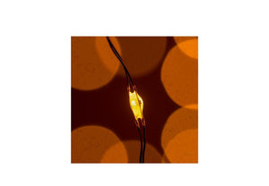 detail van één led van de kerstlamp